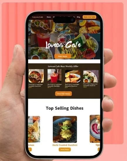 Cafe & Restaurant Website