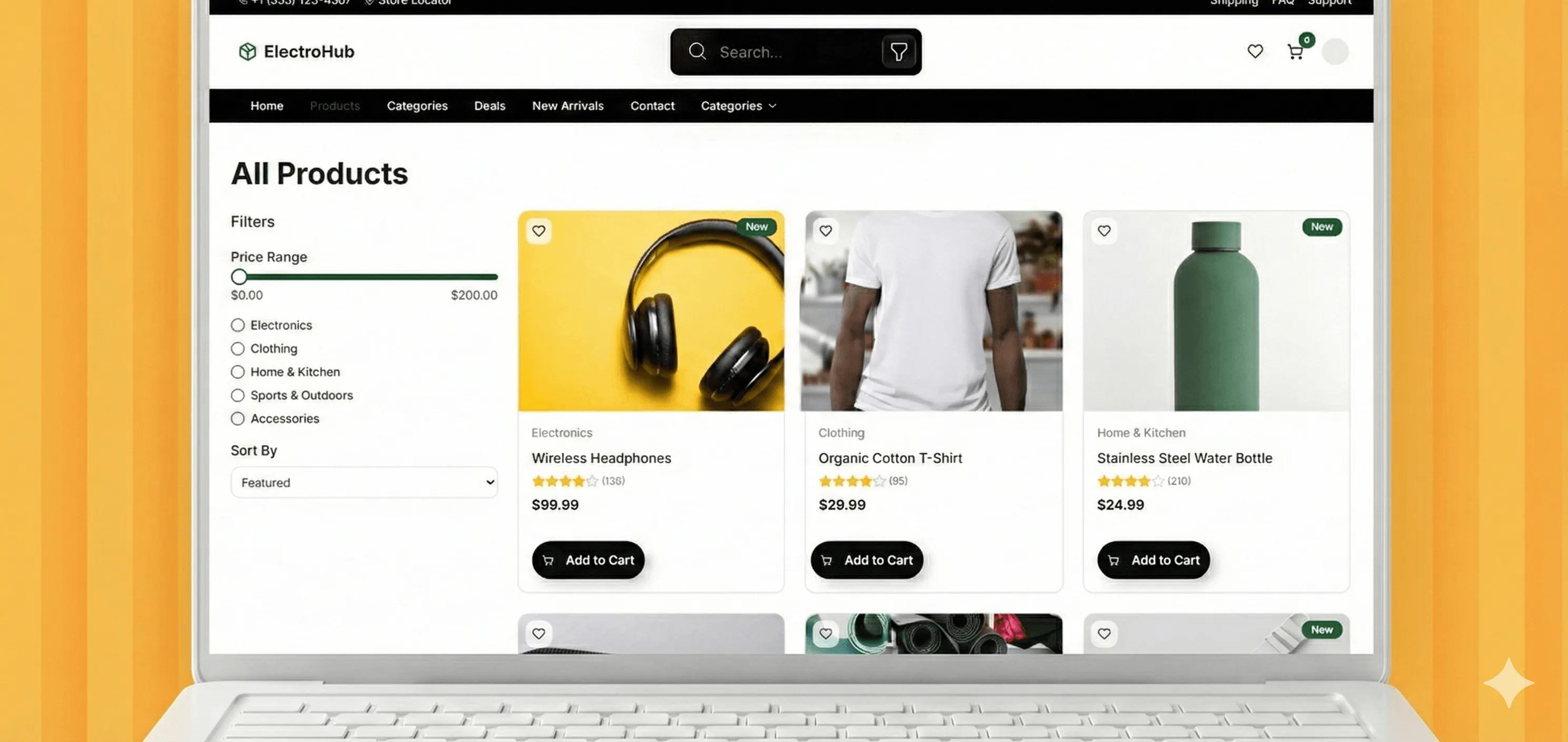 Electrohub E-commerce Platform