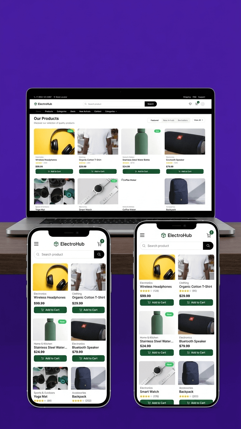 ElectroHub E-commerce Platform