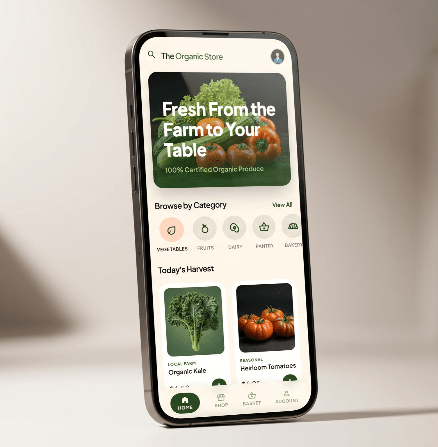 FreshFarm – Mobile E-commerce App