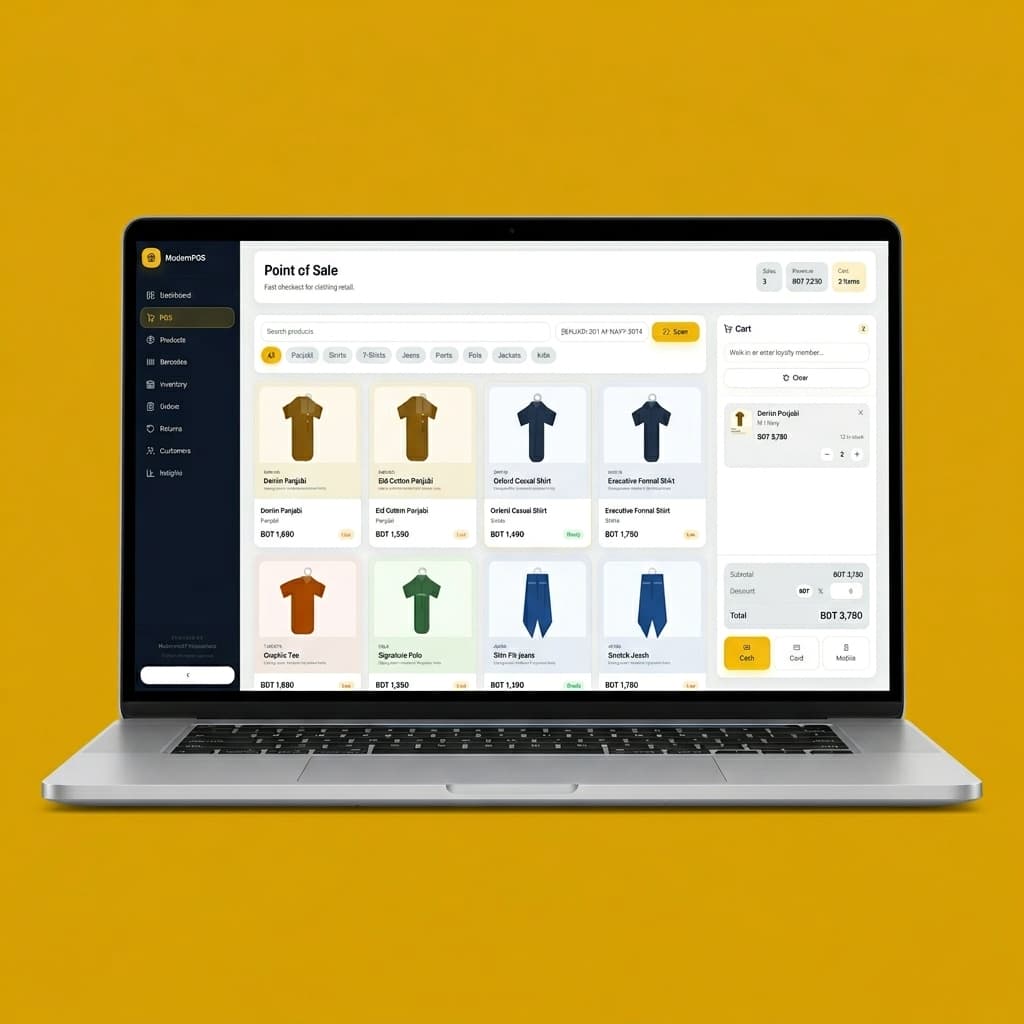 ModernPOS Enterprise Interface